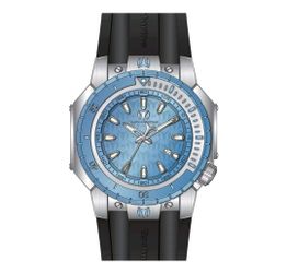 TechnoMarine Manta Sea Men 49mm Light Blue + Steel Light Blue dial