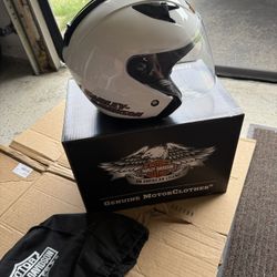 Harley-Davidson® Men's Visionary 3/4 Helmet With Sun Shield. (Small)