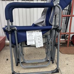 Foldable Chair With Cup Holder