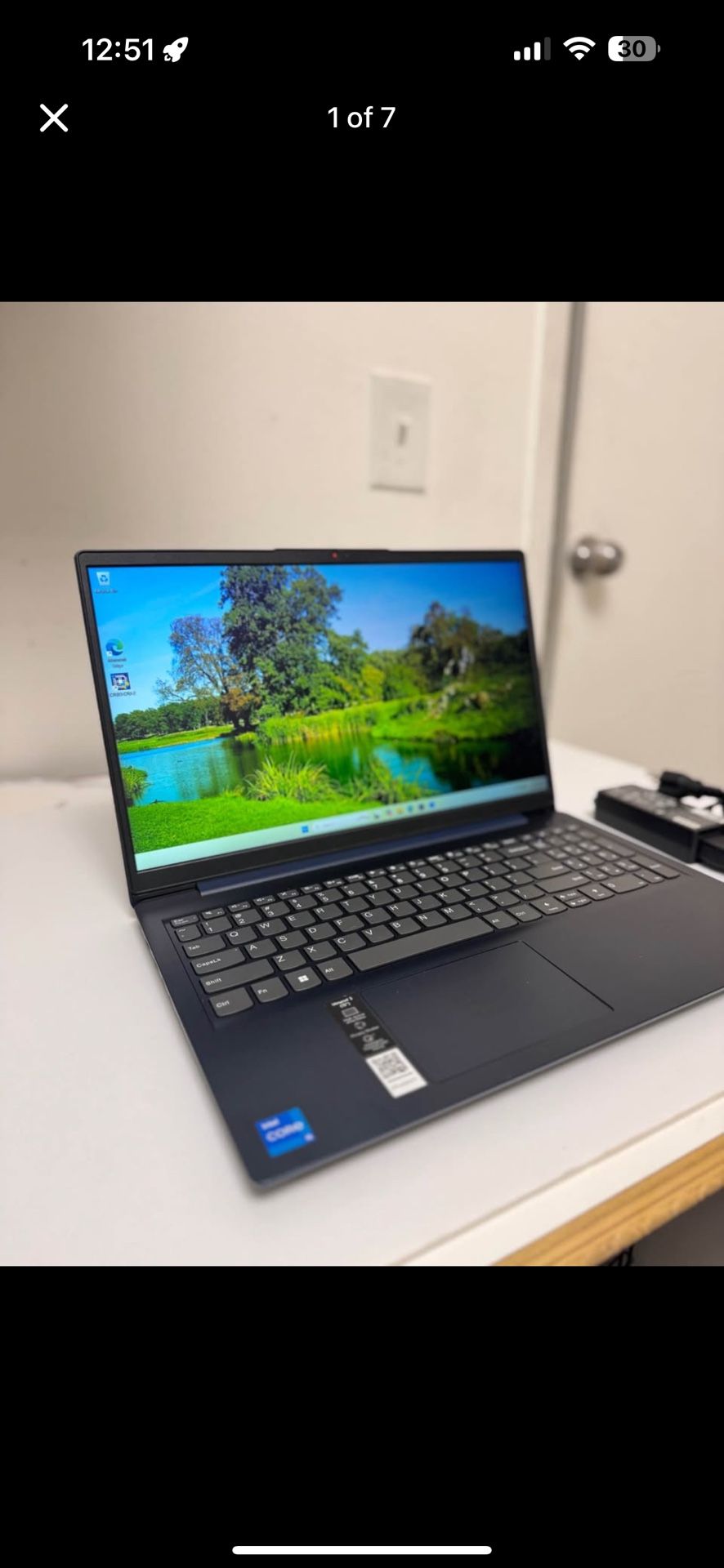 Touch Screen ideapad 3-15ITL6 Laptop - Type 82H8 core i5 11th GEN 1155G7