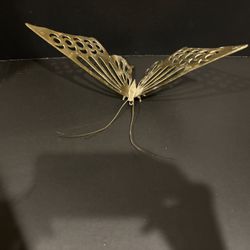 VTG MCM Standing Brass Butterfly -Household Decor