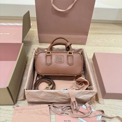 MIU MIU Top Handle   Crossbody Bag