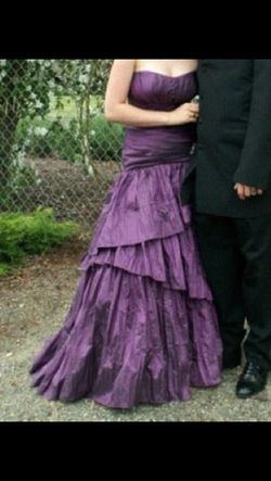 Purple prom or homecoming dress