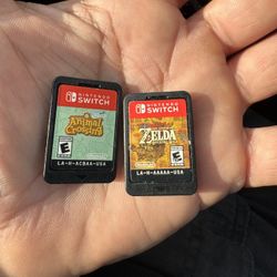 2 Ninntendo  Switch Games