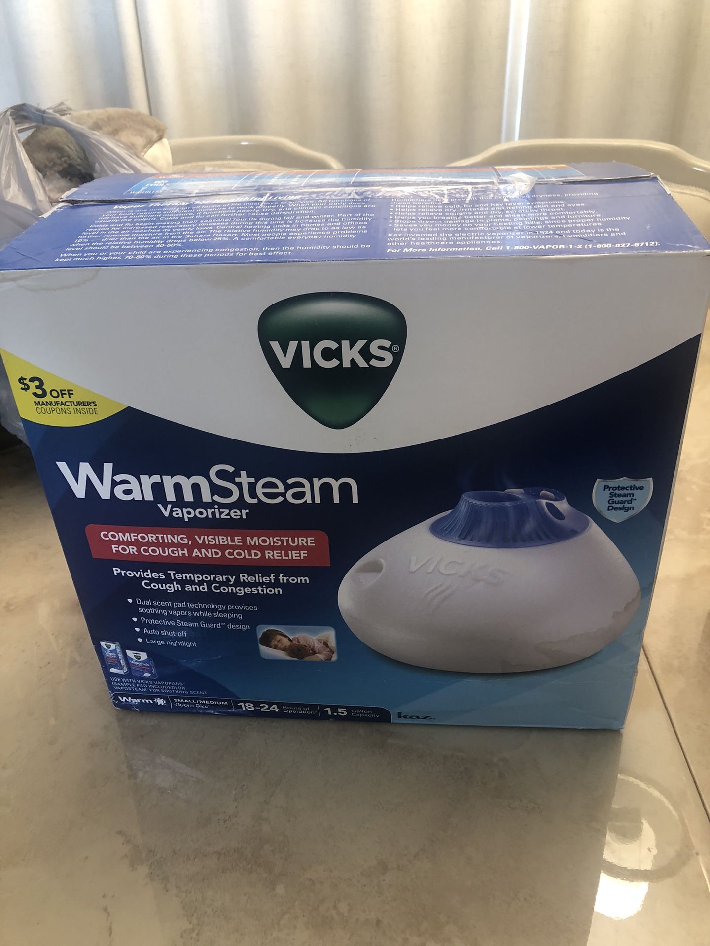 Vicks Warm Steam Vaporizer