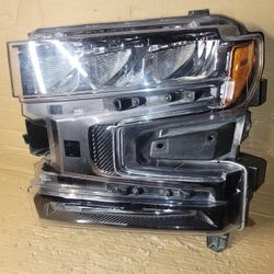 2019 2020 2021 2022 CHEVY SILVERADO 1500 DRIVER SIDE LED HEADLIGHT OEM