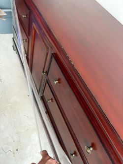 Dresser and Mirror
