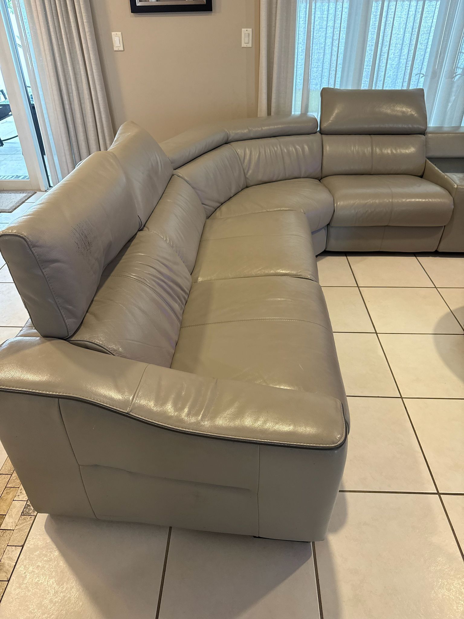 Leather Sectional Sofa