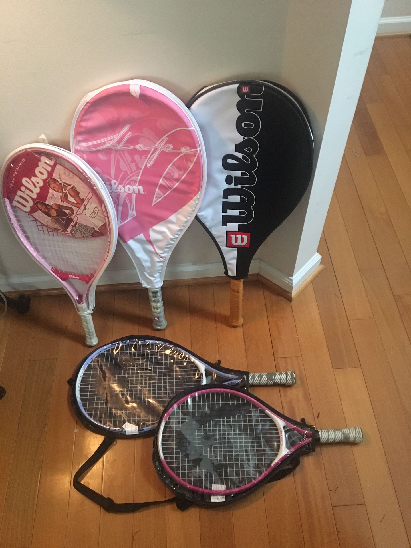 Wilson Tennis Rackets - Adult and Kids