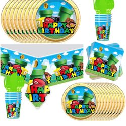 Super Mario Bro Party Supplies Set