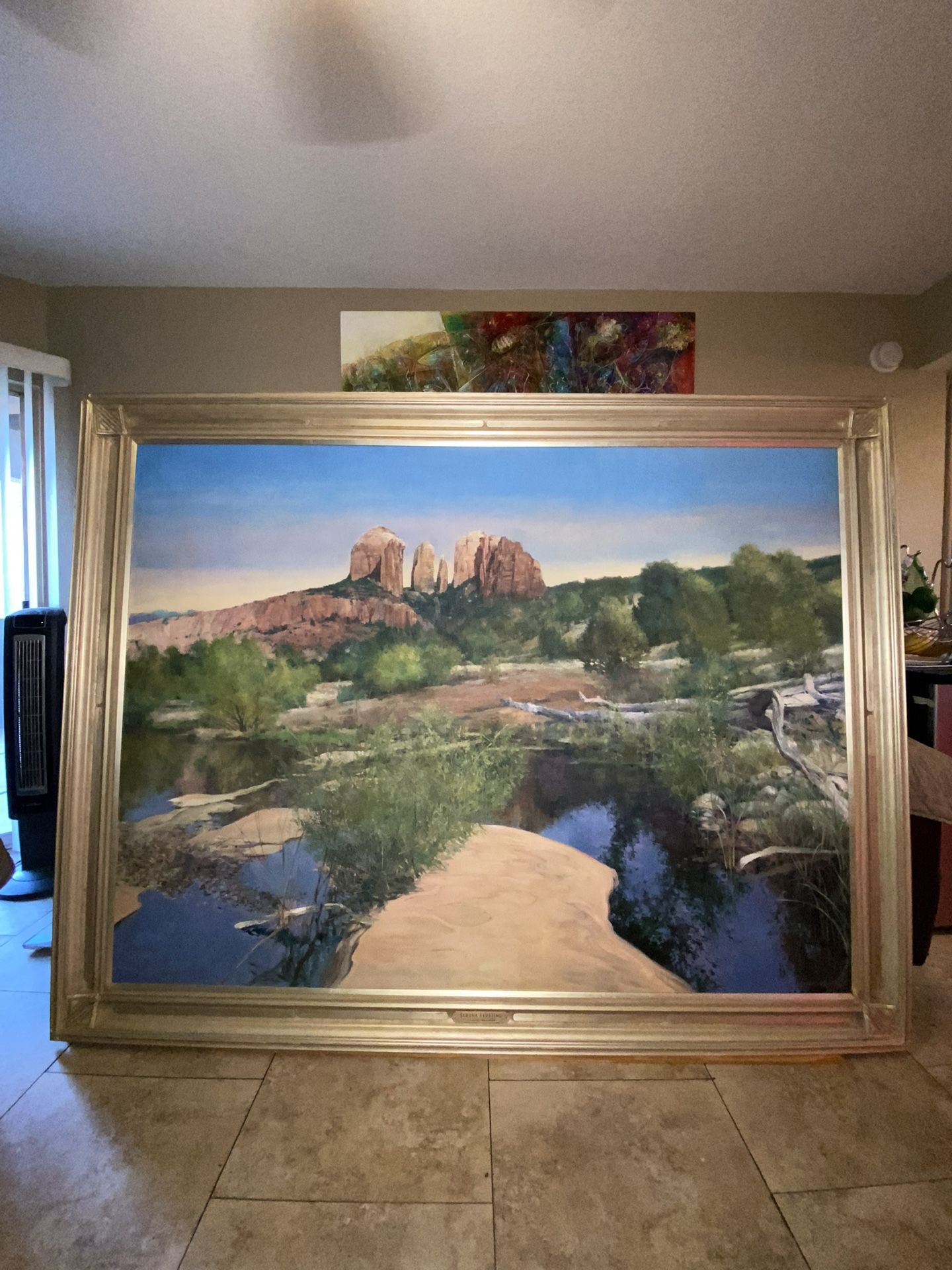 Robert Marshall Crossing Sedona Oil Painting