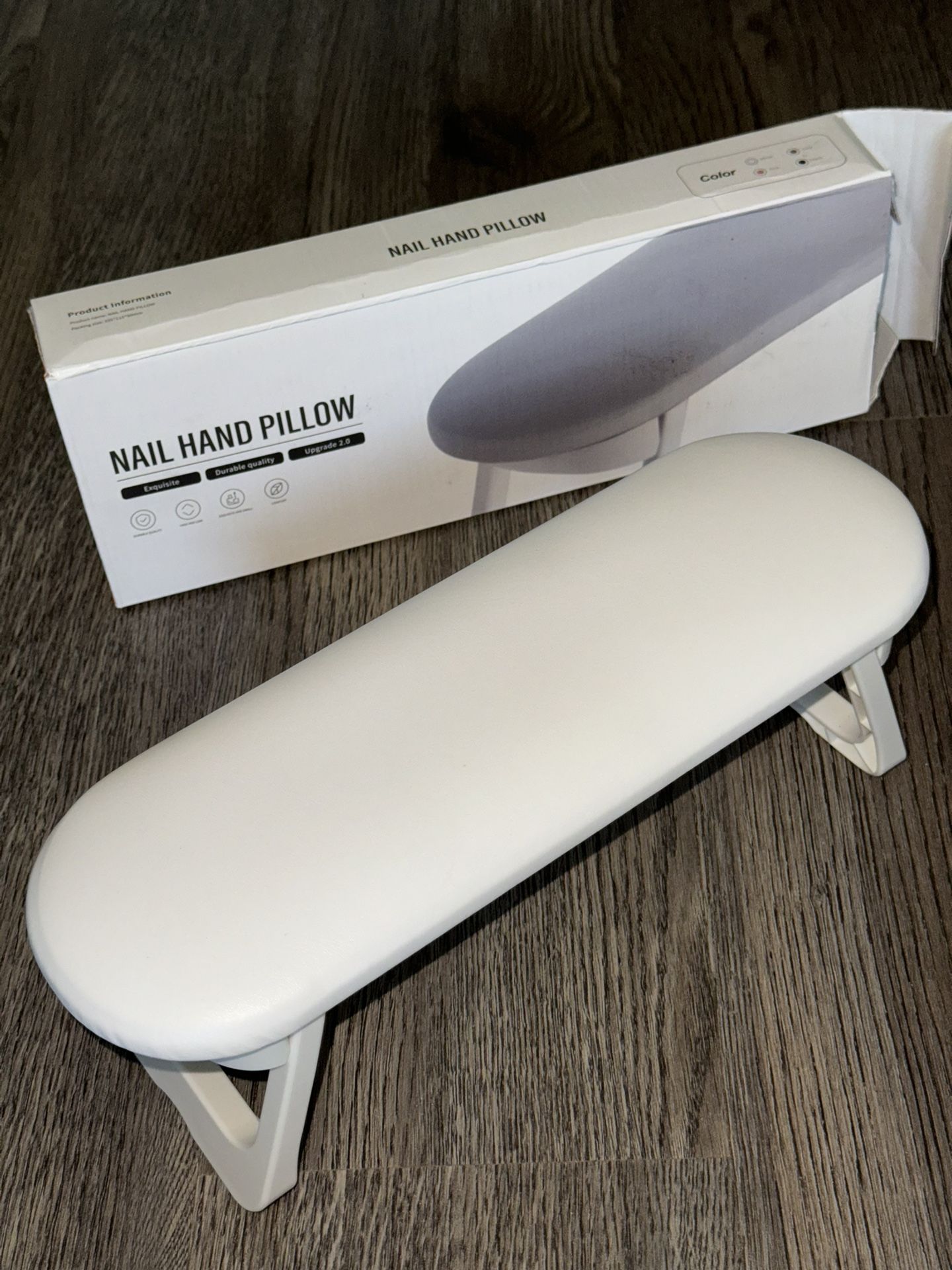 Nail Hand Rest Pillow - (LIKE NEW with Box)