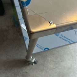 Brand New Stainless Steal Table 