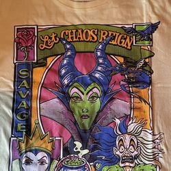 Let Chaos Reign Shirt Yellowish Green 