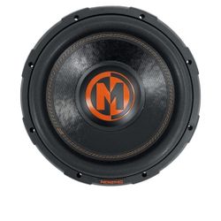 Memphis Audio MJP1244 12 in 1500 Watt MOJO Pro Car Audio Subwoofer DVC 4 ohm Sub, Black
