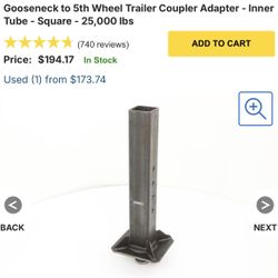Gooseneck For 5th Wheel Trailer 