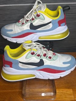 Nike Air Max 270 React Multicolor Sneakers size7