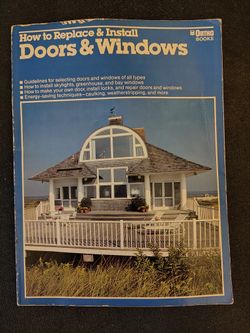 HOW TO REPLACE AND INSTALL WINDOWS BOOK