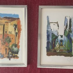 Original Wall Art Painting From Morocco
