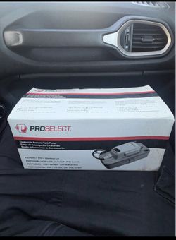 ProSelect condensate removal tank pump