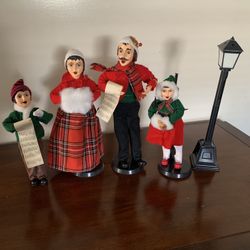 Vintage Brinn’s 1986 Collectibles Christmas Carols Figures Dolls Set 