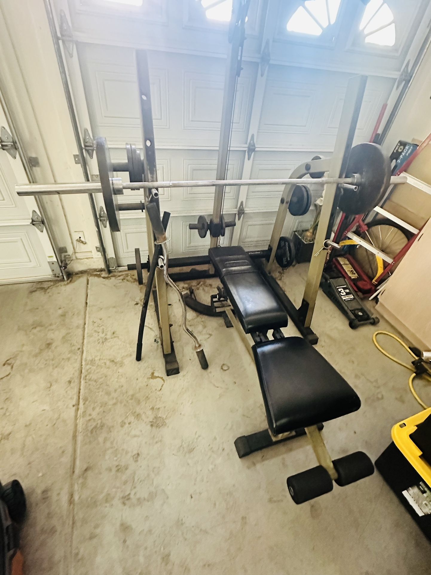 Weight Bench With Weights