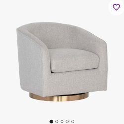 4 Like New Sitting Swivel Chairs 