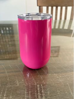 12oz Insulated wine Tumbler with lid