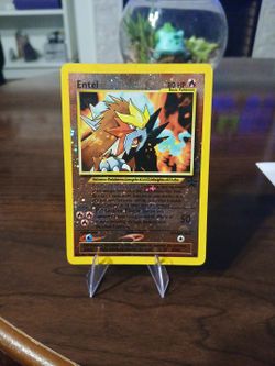 Vintage Pokémon Reverse Holo ENTEI MP
