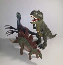 Dinosaurs set, 3 pieces set