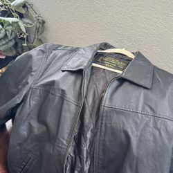 Vintage Gio-Armand Italian Leather Jacket - Genuine Leather - Large
