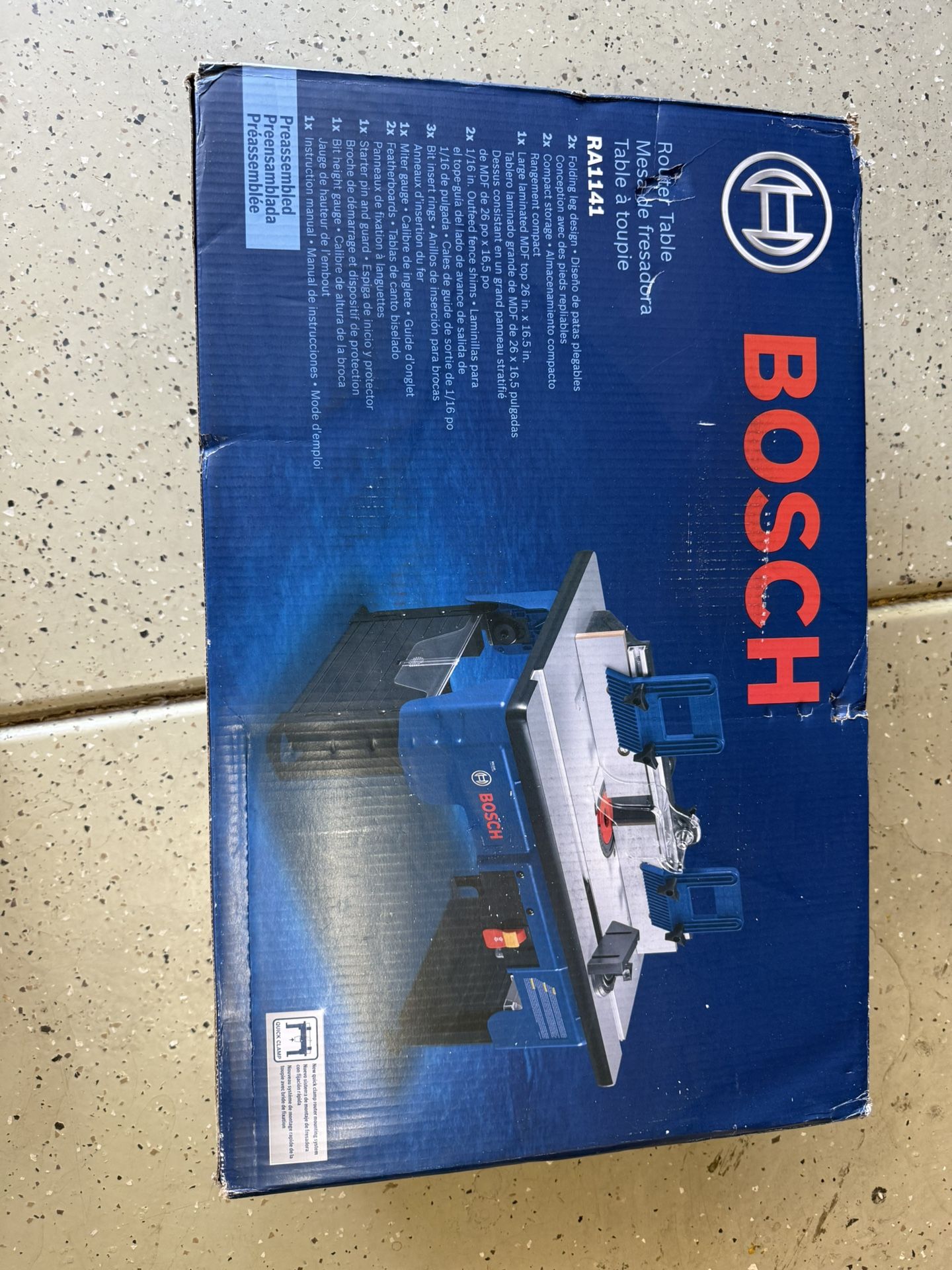 Bosch Router Table RA1141 Brand New