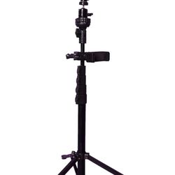 Tripod mirror barber