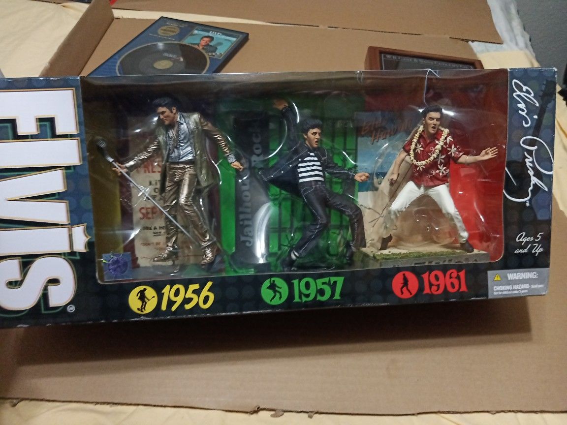 McFarlane Exclusive 3 Pack Elvis Presley Action Figures
 2006