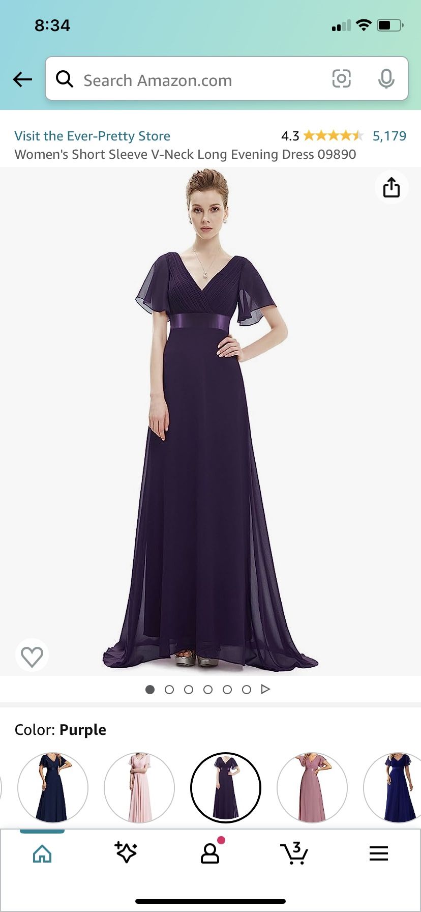 Purple Formal Dress