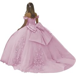 Quincenera Dress/Sweet 16 With Bow