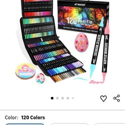 120 Acrylic Markers
