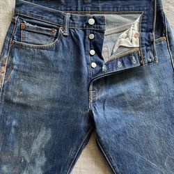 Levi’s 501 blue denim
