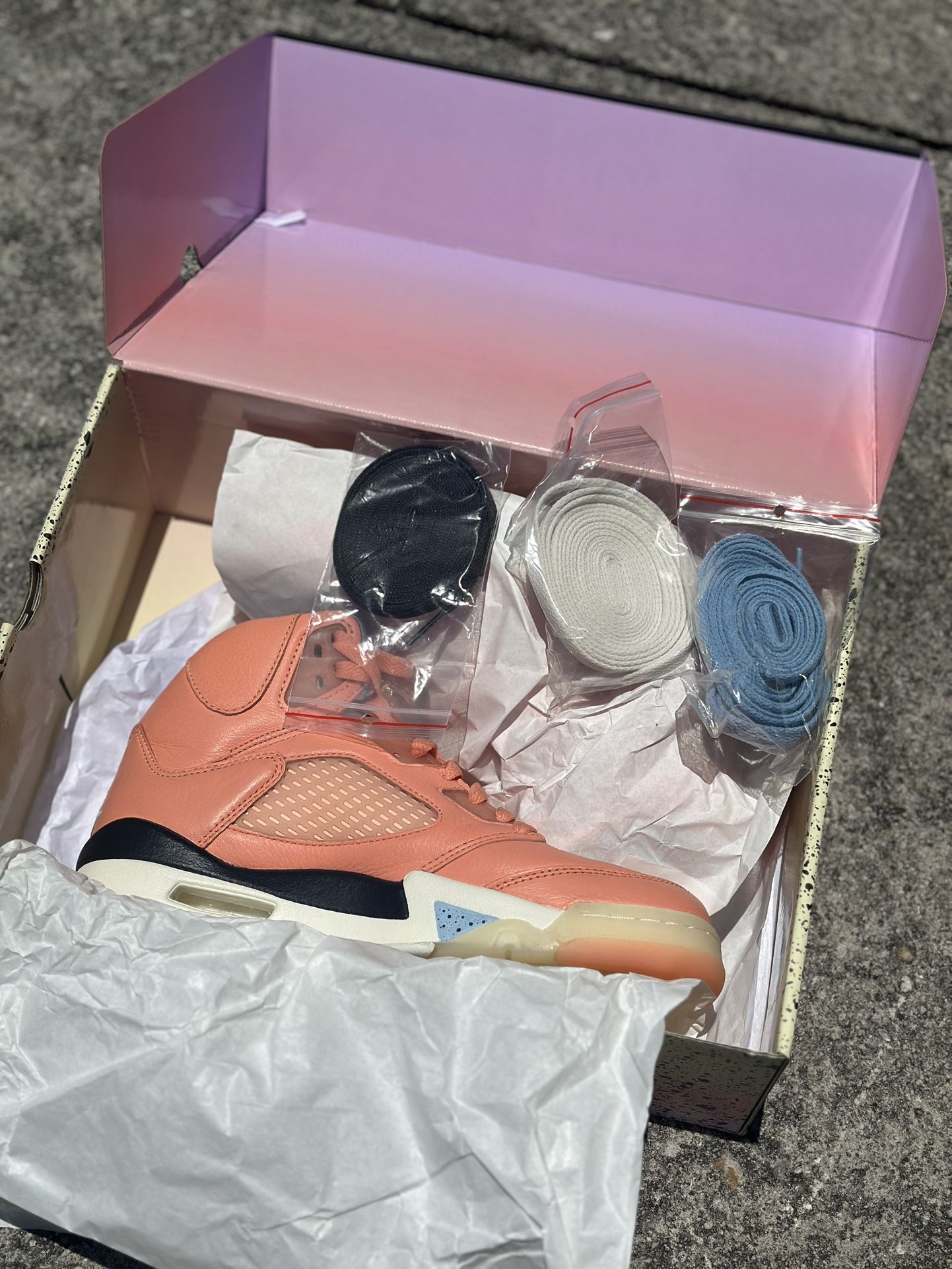 DJ Khaled x Air Jordan 5 Retro GS 'We The Best - Crimson Bliss'