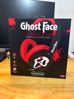 Ghost Face Collector's Edition Wireless Headphones