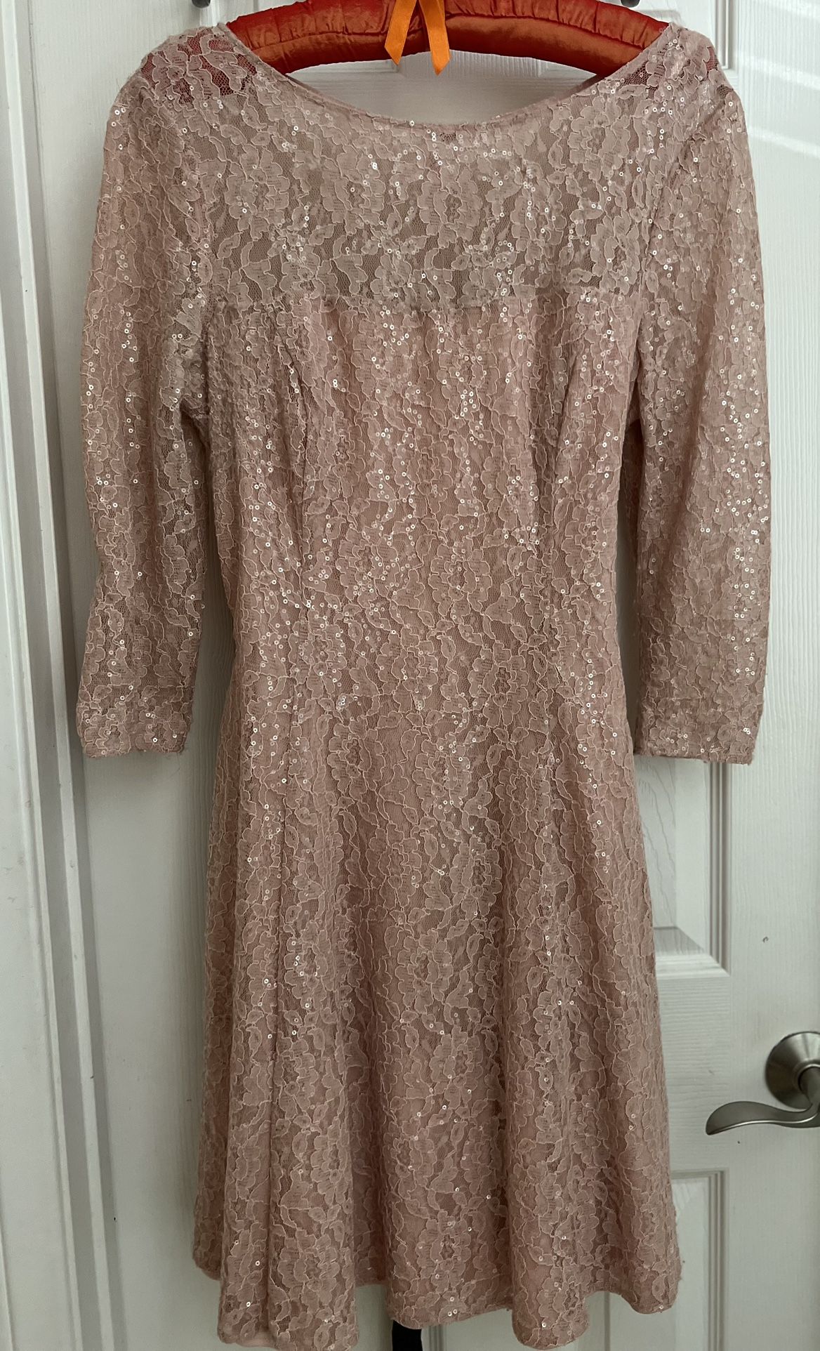 Semi- Formal Soft Pink Dress - Size 10