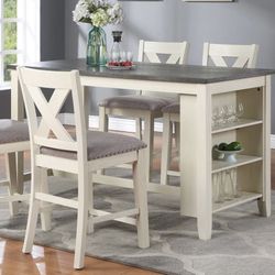 Counter Height Dining Table Set 