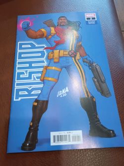 Bishop #2 David Nakayama Color Block Blue VAR 2026 Marvel Comics!!!