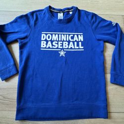 Adidas Dominican Republic National Baseball Federation Practice Sweater Size L