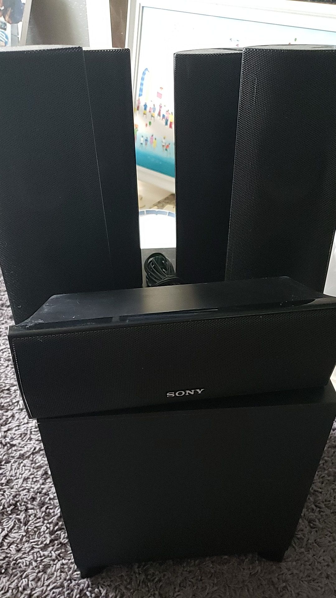 Sony surround sound speakers