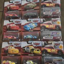 Disney Pixars Cars And Disney Nascar Cars Lot