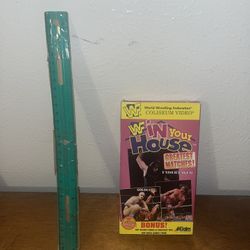 Wwf In Your House Vhs Tape 