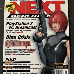 Next Generation June 1999 Dino Crisis VG Vintage Gaming Magazine