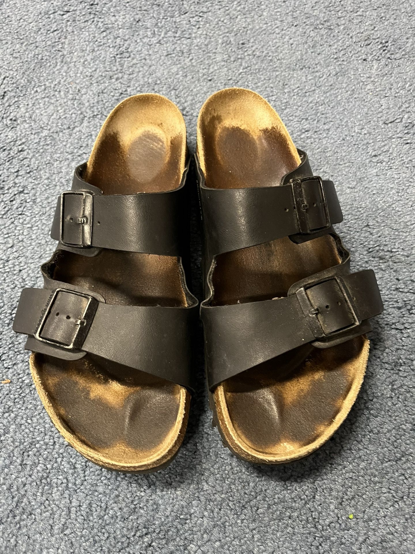 Birkenstock Arizona – Black – Size 43 – Recently Resoled – $70