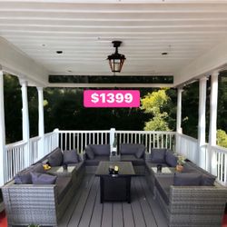 In-stock patio set in McLean (we finance and deliver )